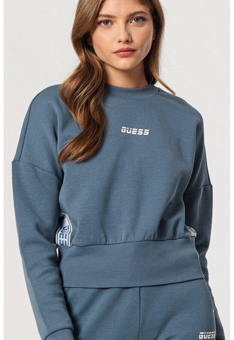 Guess Фитнес суитшърт с лого - Pepit.bg