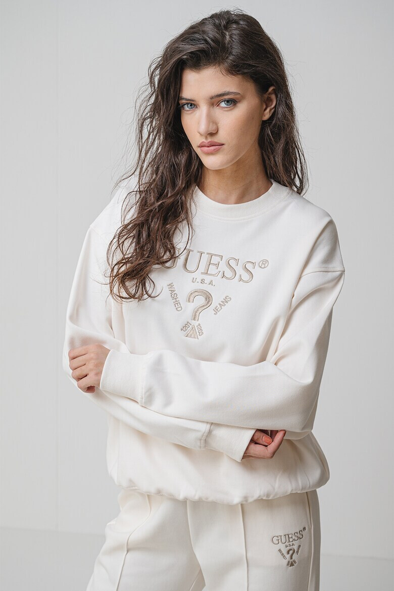 GUESS Фитнес суитшърт с лого - Pepit.bg