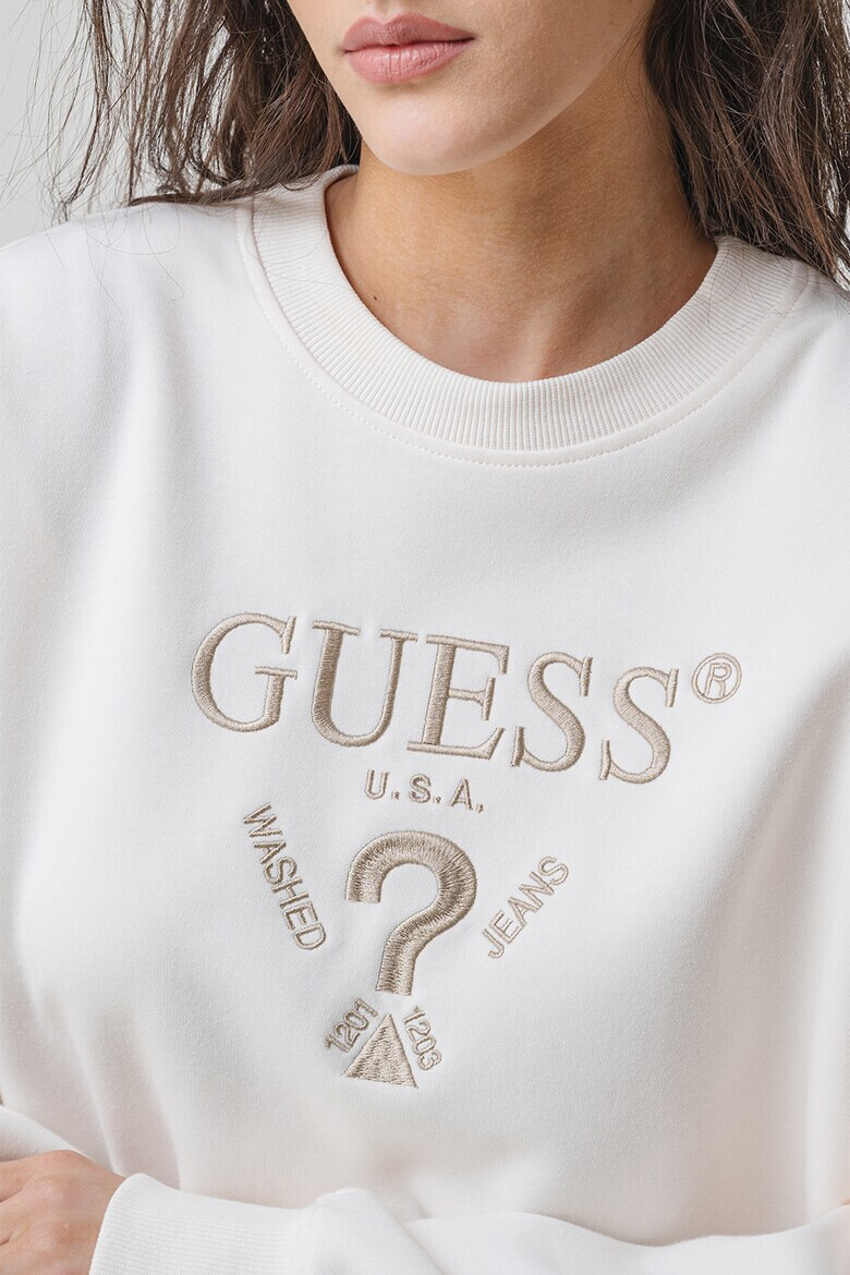 GUESS Фитнес суитшърт с лого - Pepit.bg