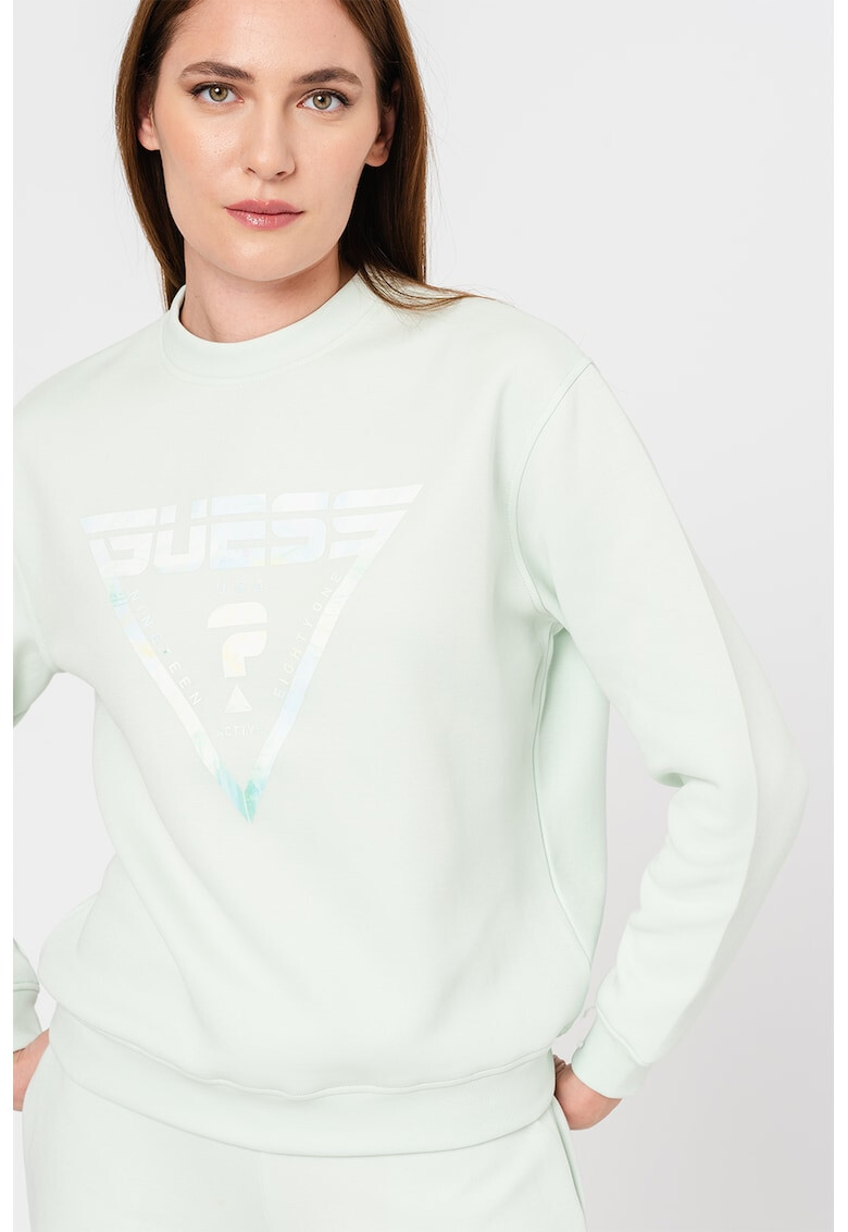 Guess . Фитнес суитшърт с лого - Pepit.bg