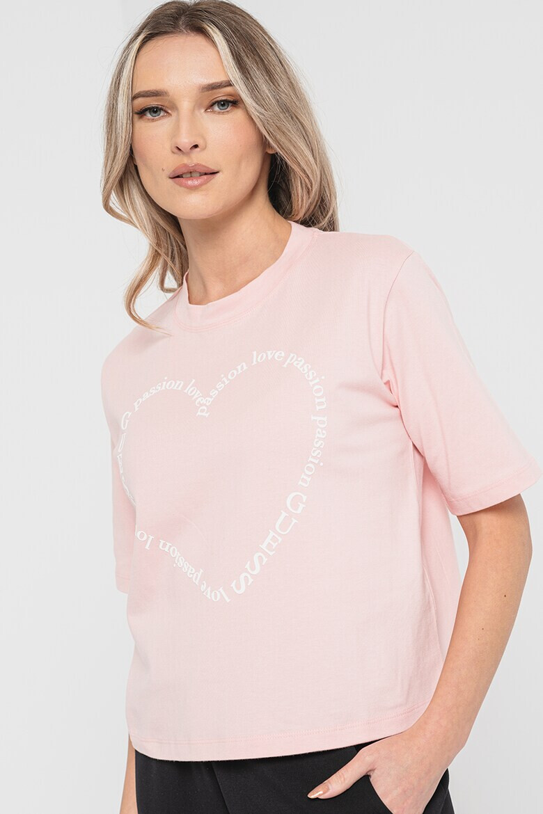 Guess Фитнес тениска с десен - Pepit.bg