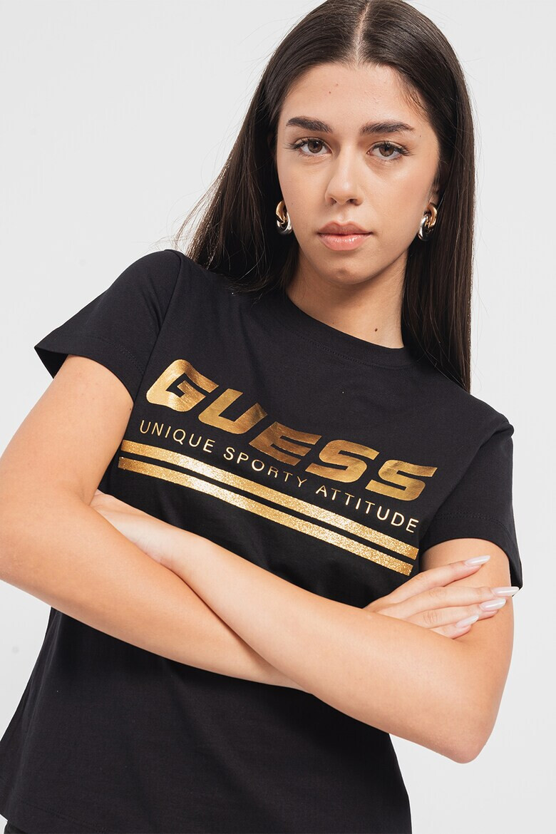 Guess Фитнес тениска с лога - Pepit.bg