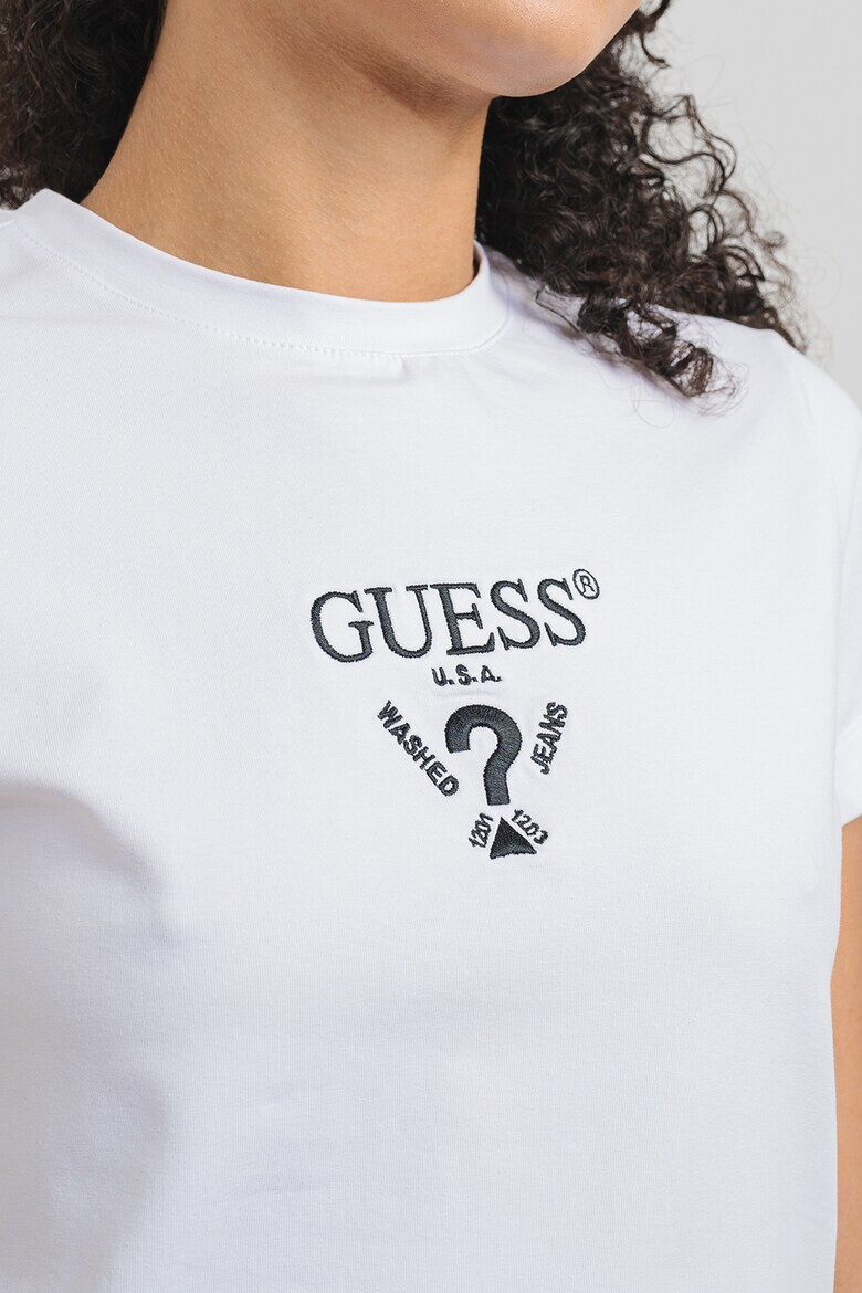 GUESS Фитнес тениска с лого - Pepit.bg