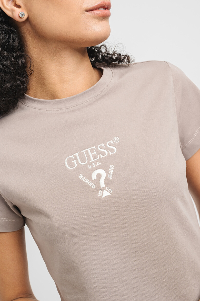 GUESS Фитнес тениска с лого - Pepit.bg
