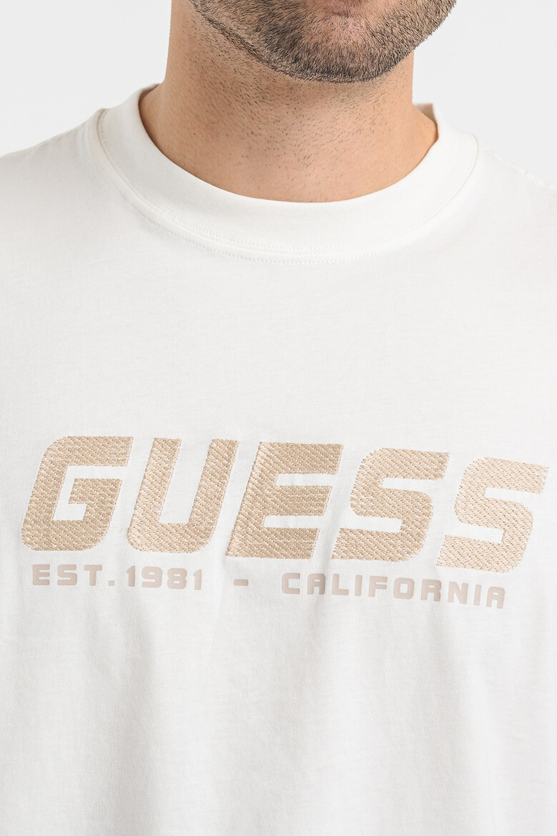 GUESS Фитнес тениска с лого - Pepit.bg