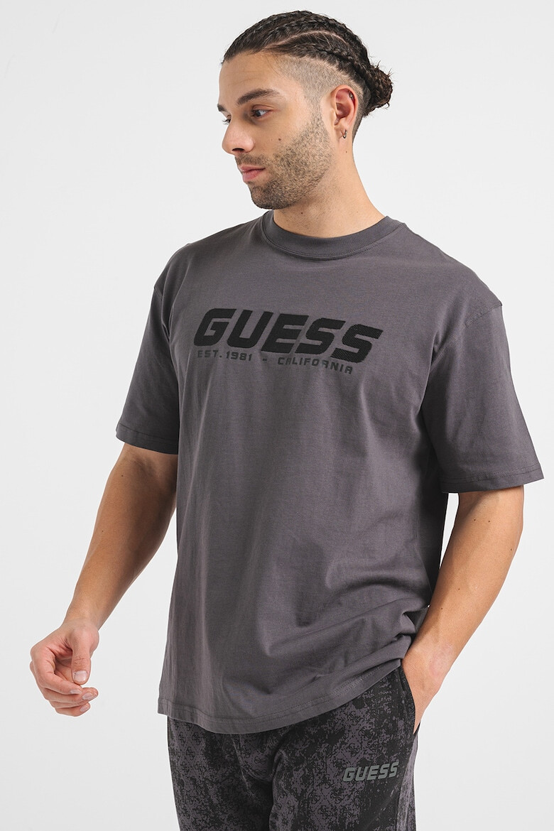 GUESS Фитнес тениска с лого - Pepit.bg