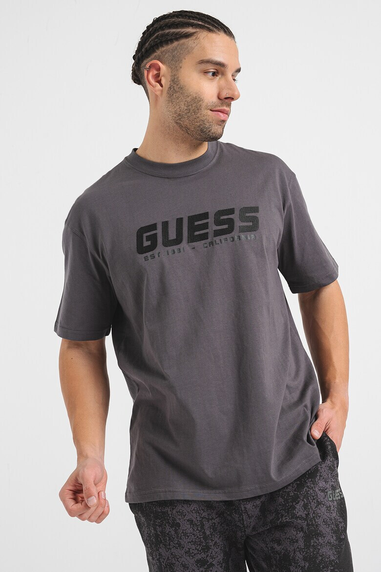 GUESS Фитнес тениска с лого - Pepit.bg
