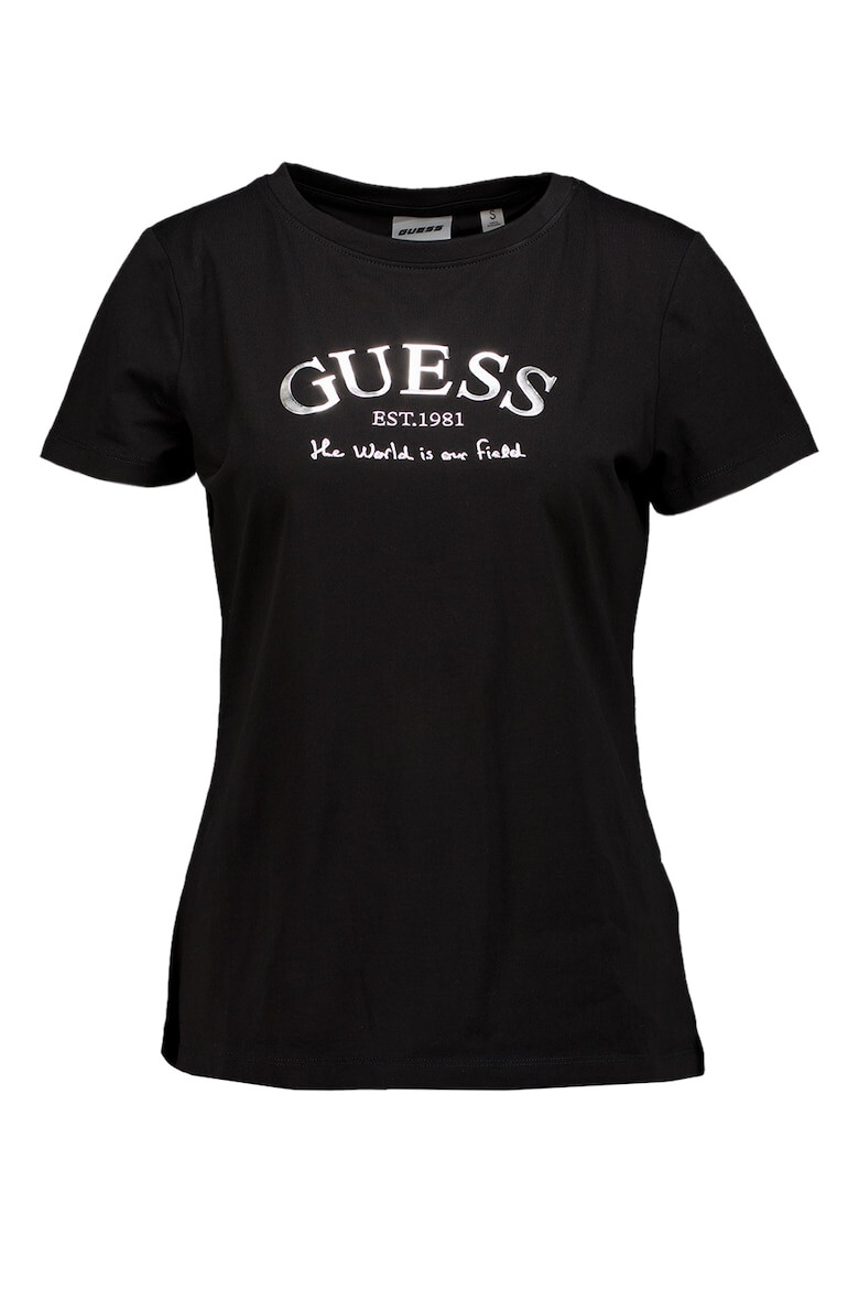 GUESS Фитнес тениска с лого - Pepit.bg
