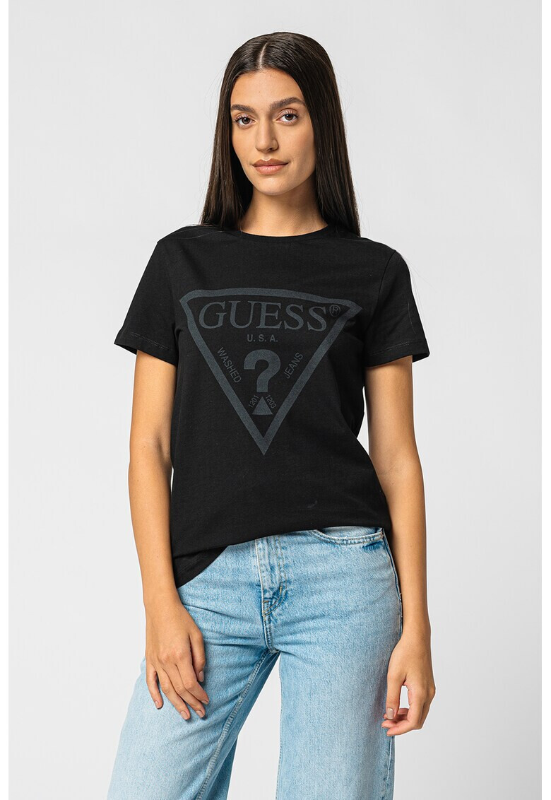 Guess Фитнес тениска с лого - Pepit.bg