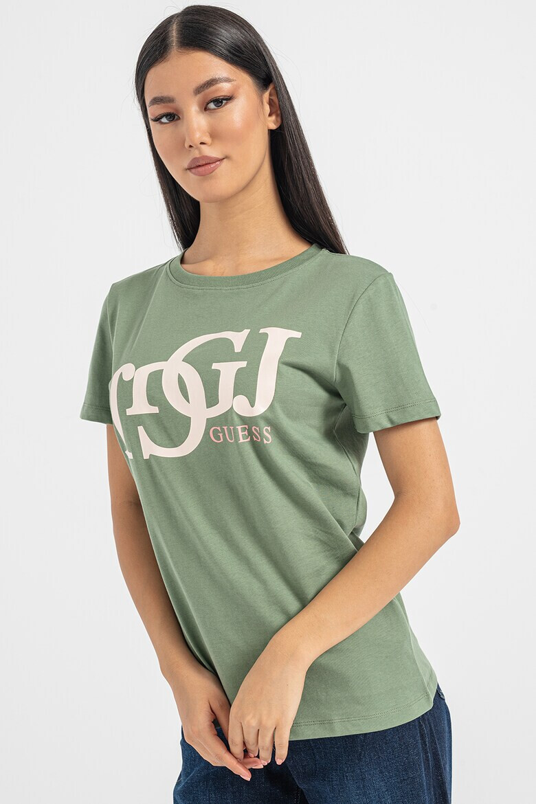 Guess Фитнес тениска с лого - Pepit.bg