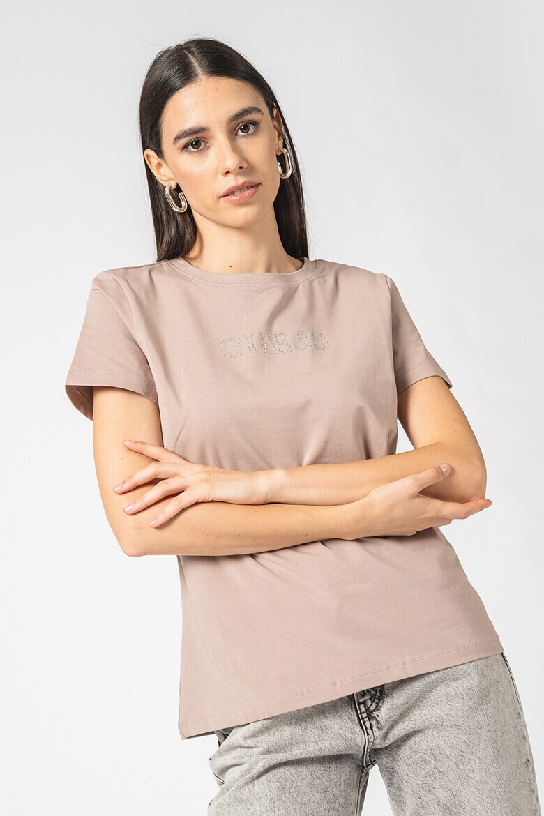 Guess Фитнес тениска с лого - Pepit.bg