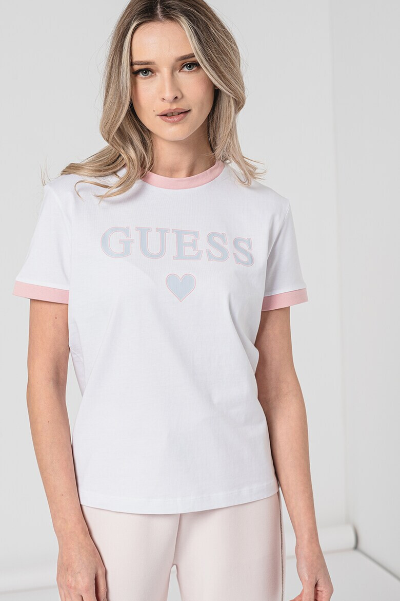 Guess Фитнес тениска с лого - Pepit.bg