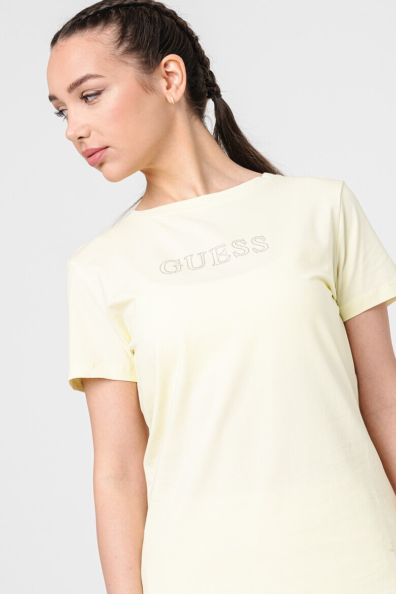 GUESS Фитнес тениска с лого - Pepit.bg