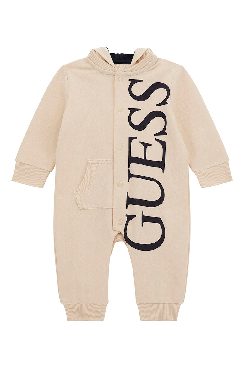 GUESS KIDS Гащеризон с качулка и лого - Pepit.bg