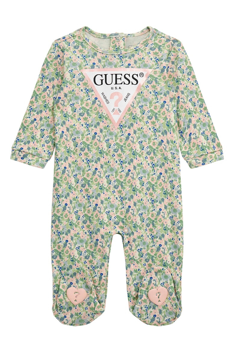 GUESS KIDS Гащеризон тип ританки с флорален принт - Pepit.bg