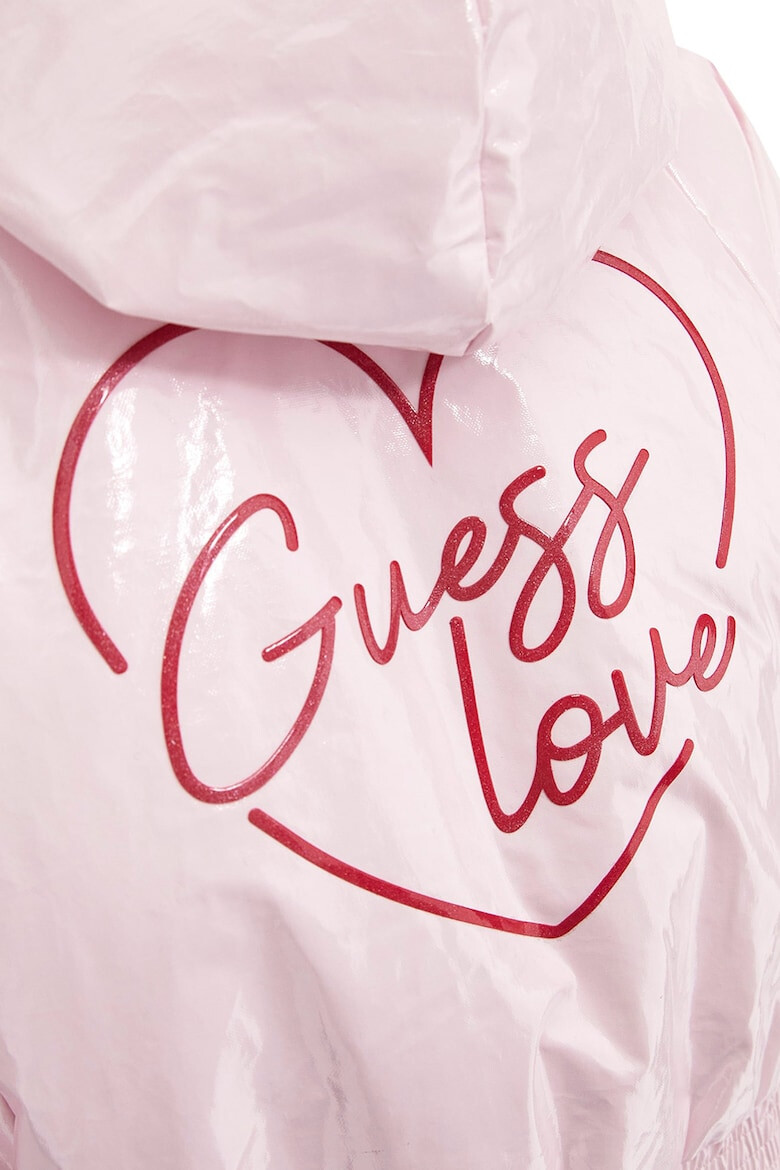 GUESS KIDS Яке с качулка и лого - Pepit.bg