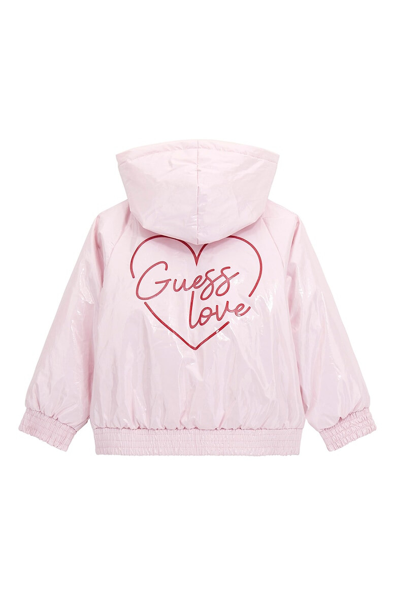 GUESS KIDS Яке с качулка и лого - Pepit.bg