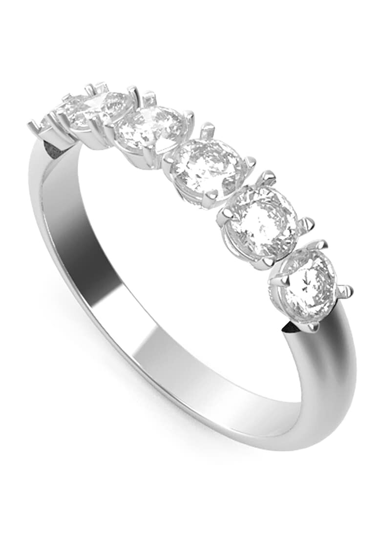 Guess Иноксов пръстен с кристали - Pepit.bg