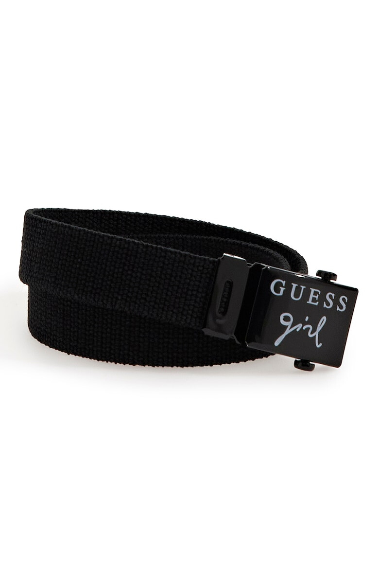 GUESS KIDS Текстилен колан с тока с лого - Pepit.bg