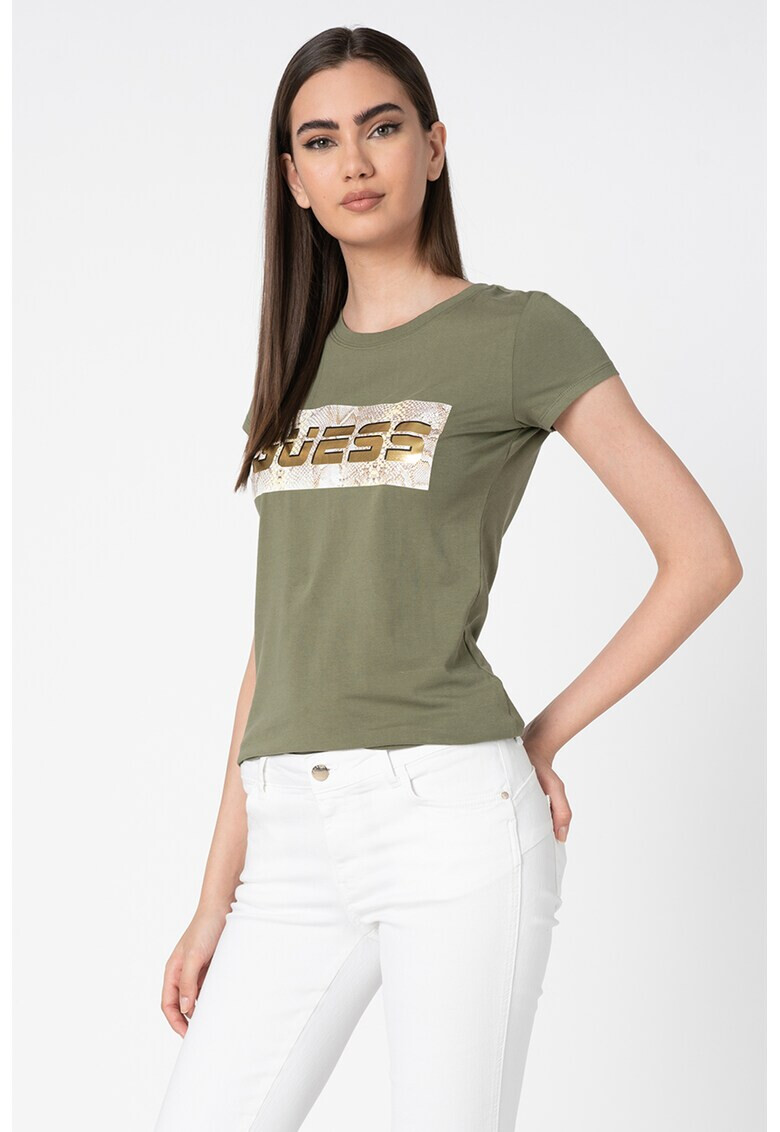 GUESS JEANS Тениска с лого - Pepit.bg