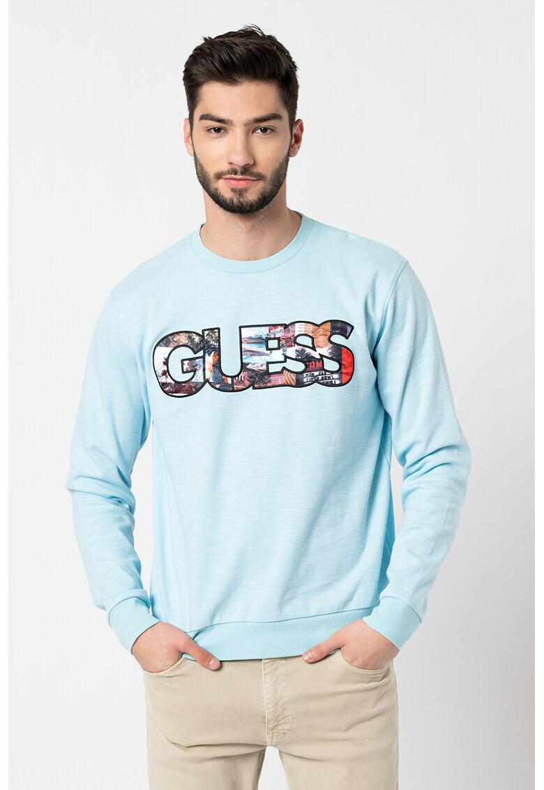 GUESS JEANS Суитшърт с лого - Pepit.bg