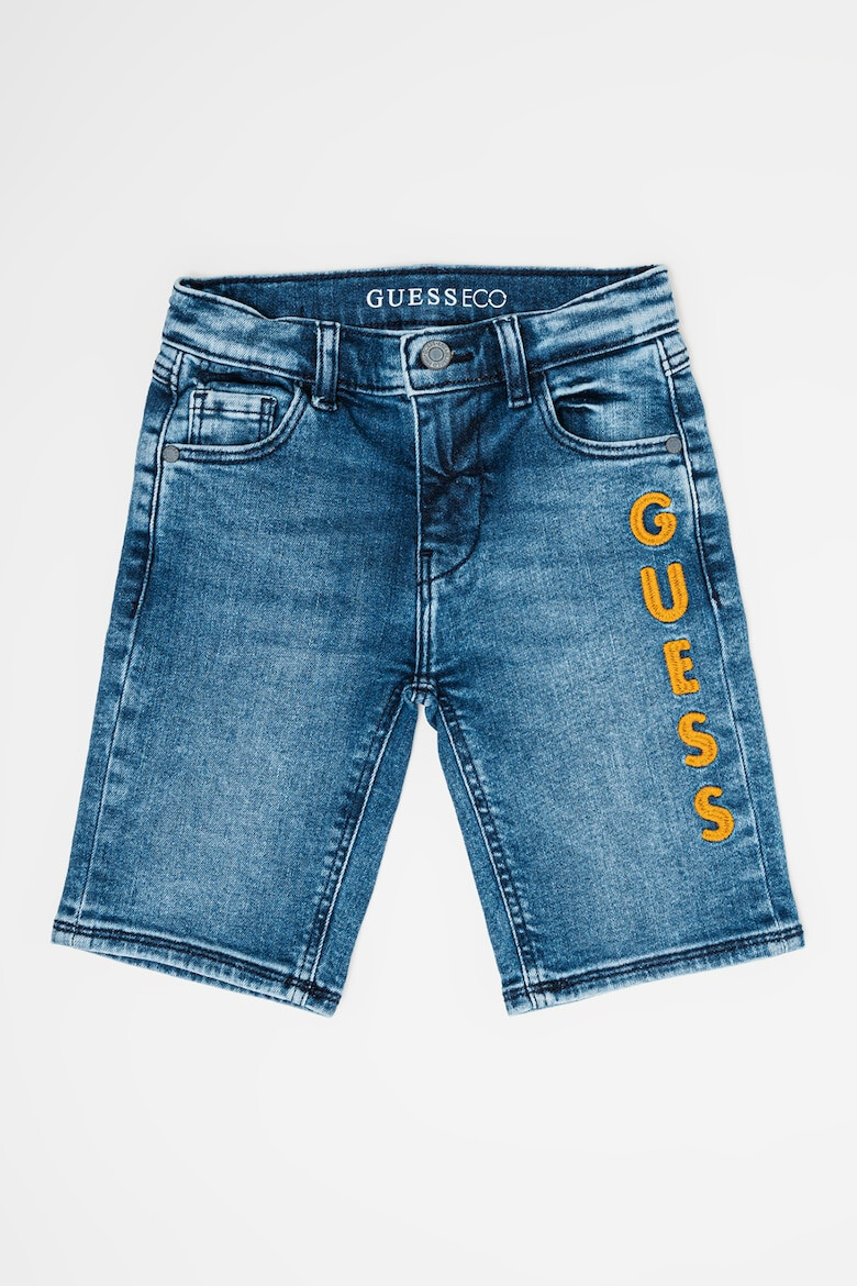 GUESS JEANS Бермуди от деним с лого - Pepit.bg