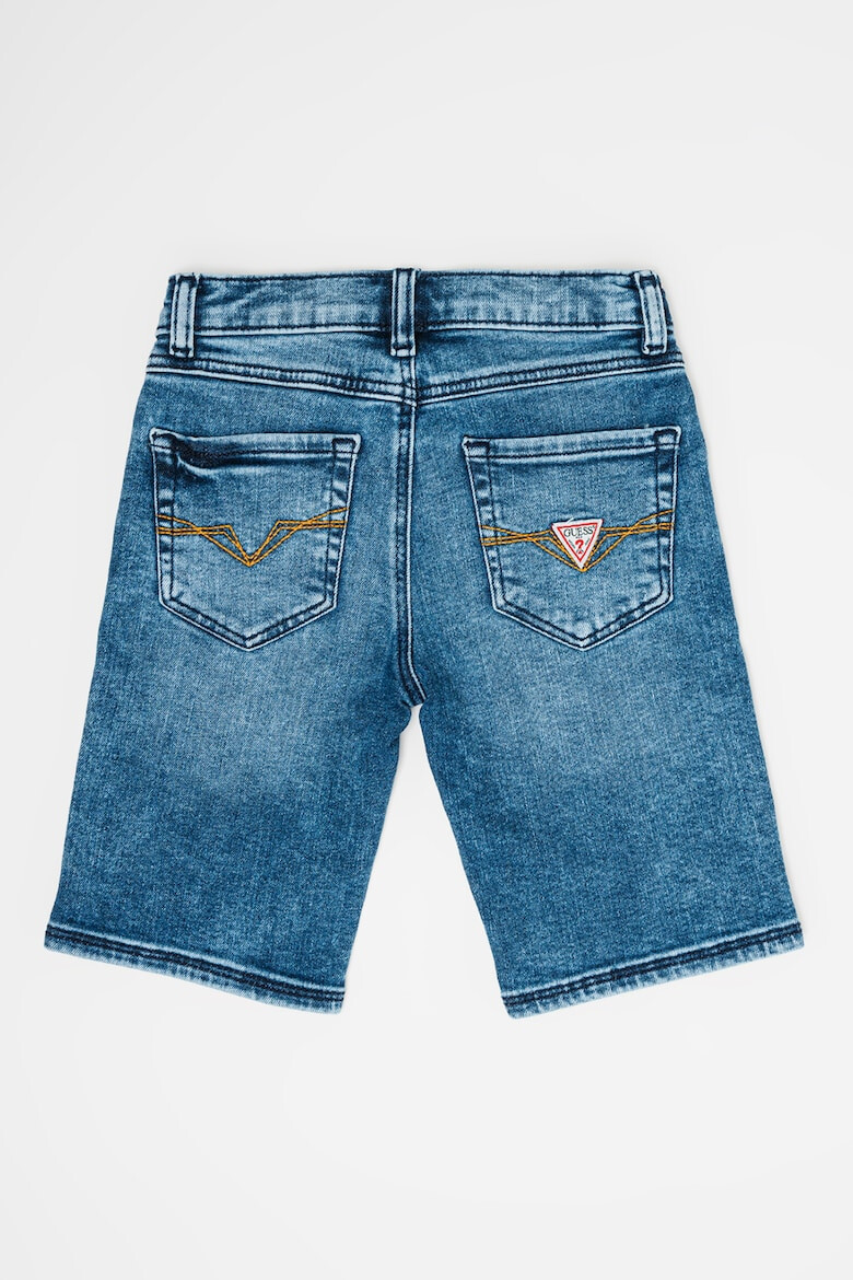 GUESS JEANS Бермуди от деним с лого - Pepit.bg