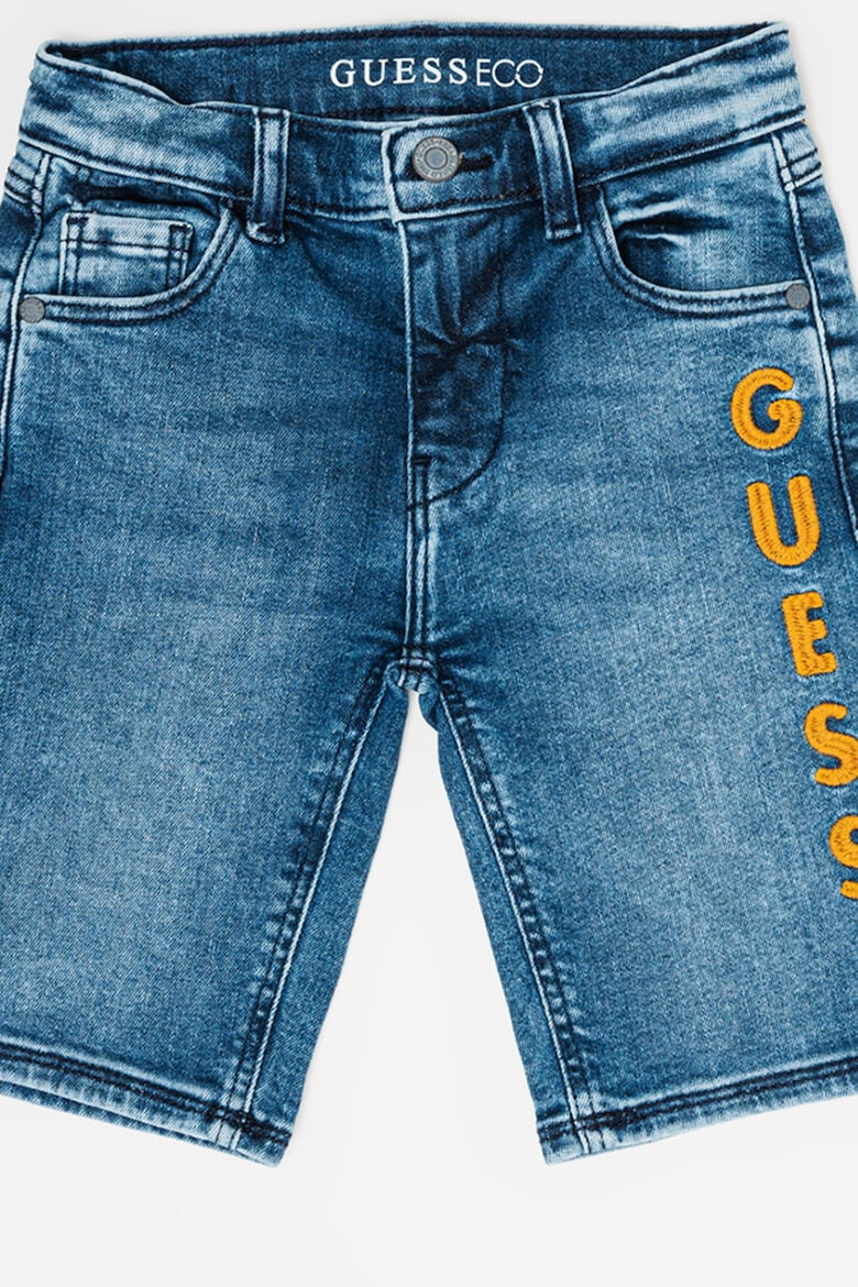 GUESS JEANS Бермуди от деним с лого - Pepit.bg