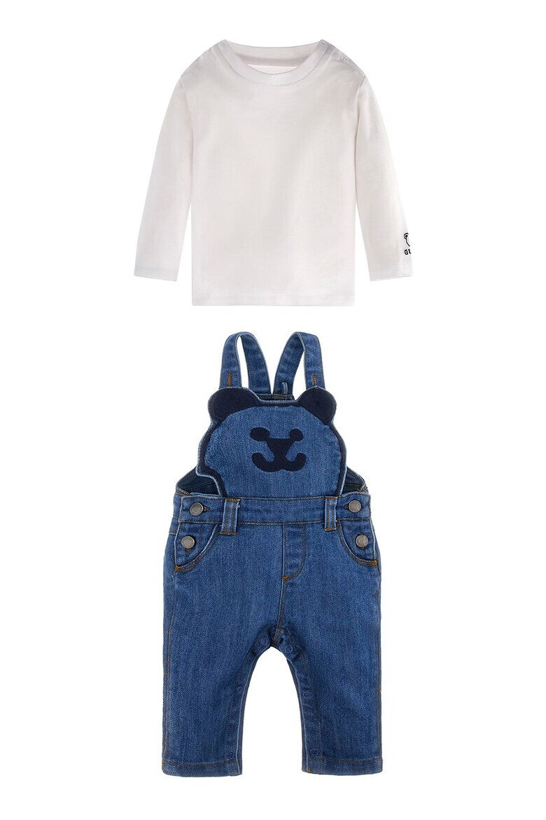 GUESS JEANS Блуза и дънков гащеризон - Pepit.bg