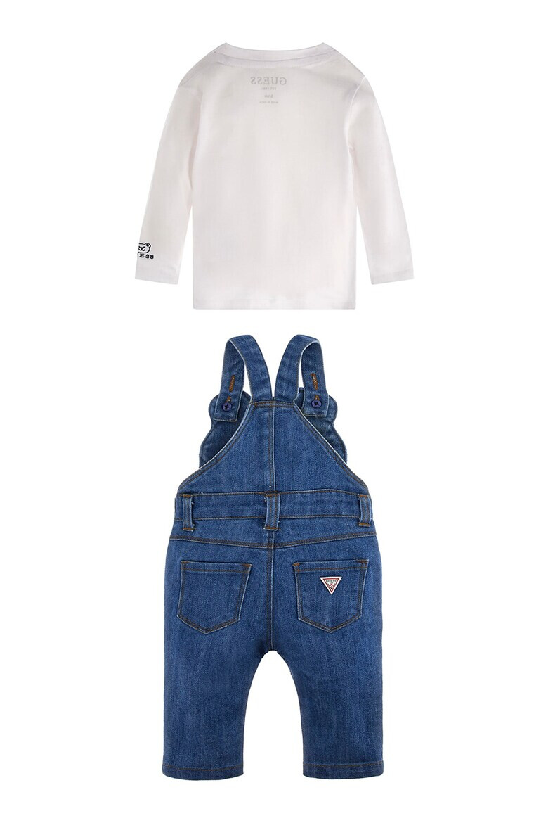 GUESS JEANS Блуза и дънков гащеризон - Pepit.bg