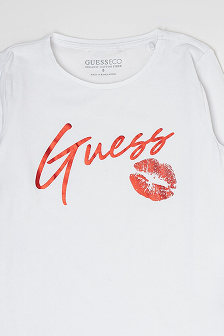 GUESS JEANS Блуза на лога - Pepit.bg