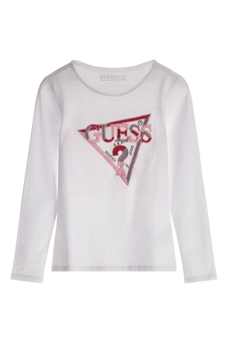 GUESS JEANS Блуза с лого - Pepit.bg