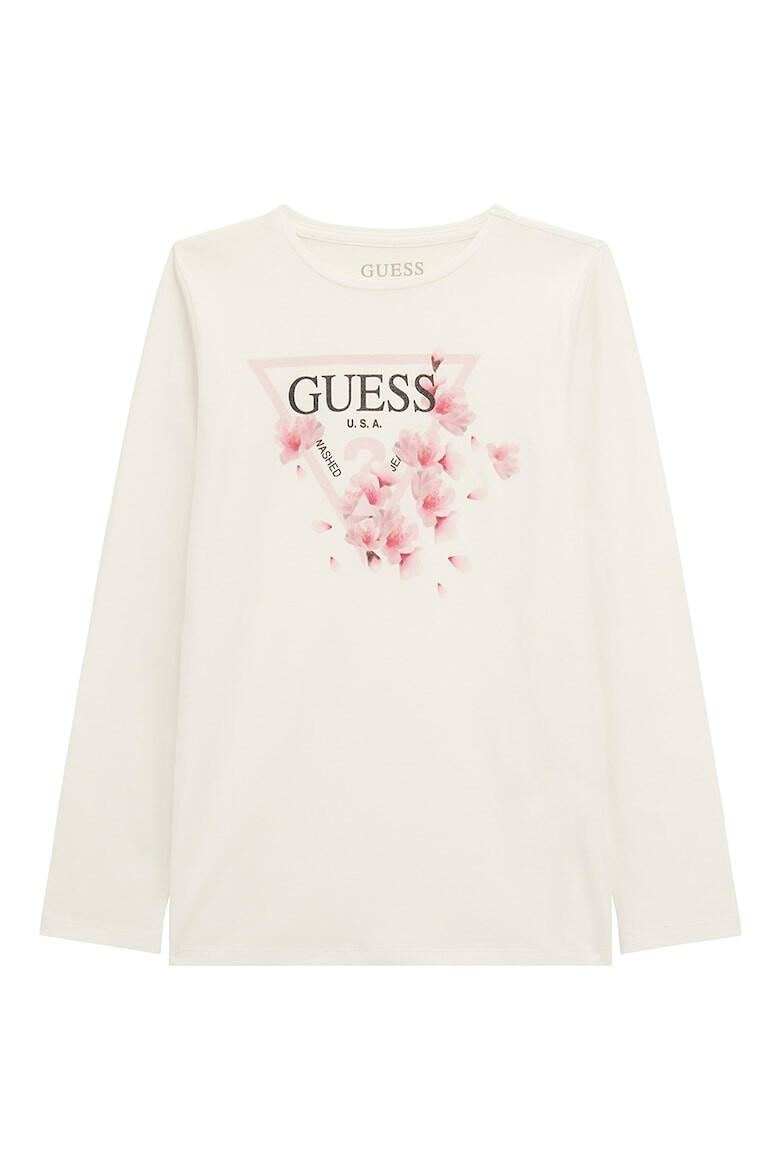 GUESS JEANS Блуза с лого - Pepit.bg