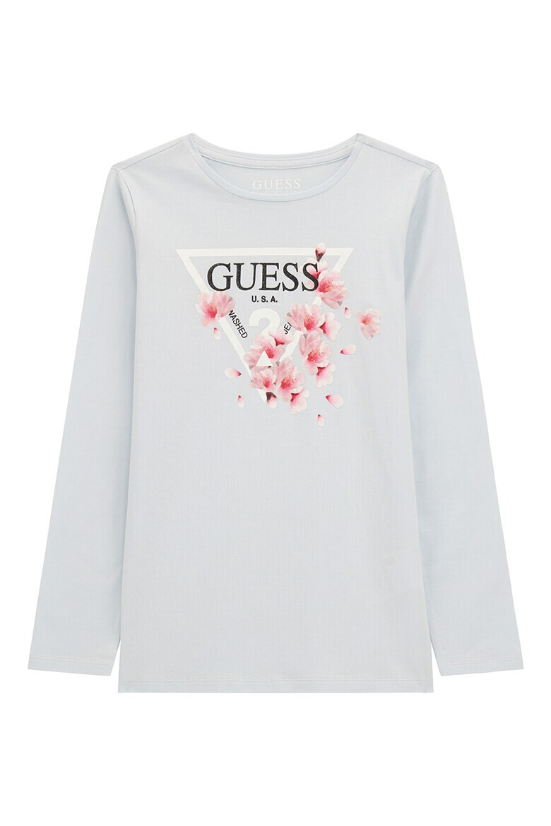GUESS JEANS Блуза с лого - Pepit.bg