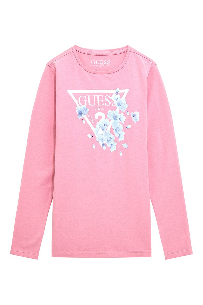 GUESS JEANS Блуза с лого - Pepit.bg
