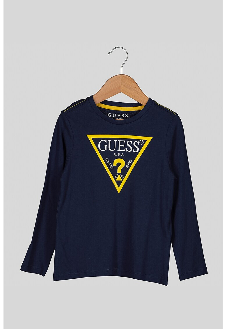 GUESS JEANS Блуза с лого - Pepit.bg