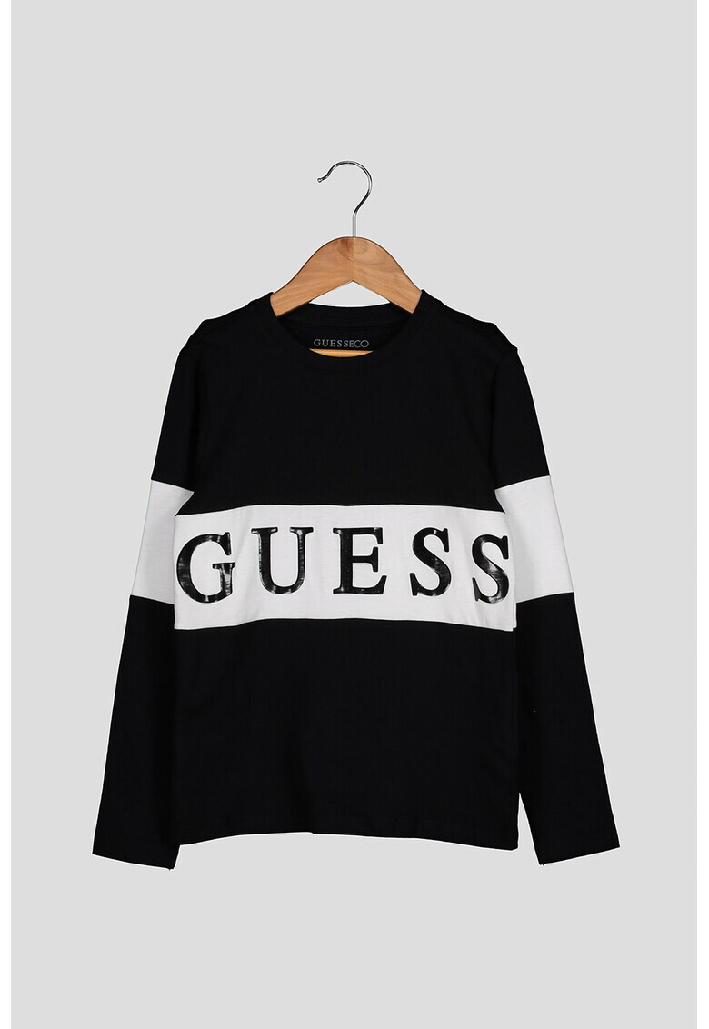 GUESS JEANS Блуза с лого - Pepit.bg