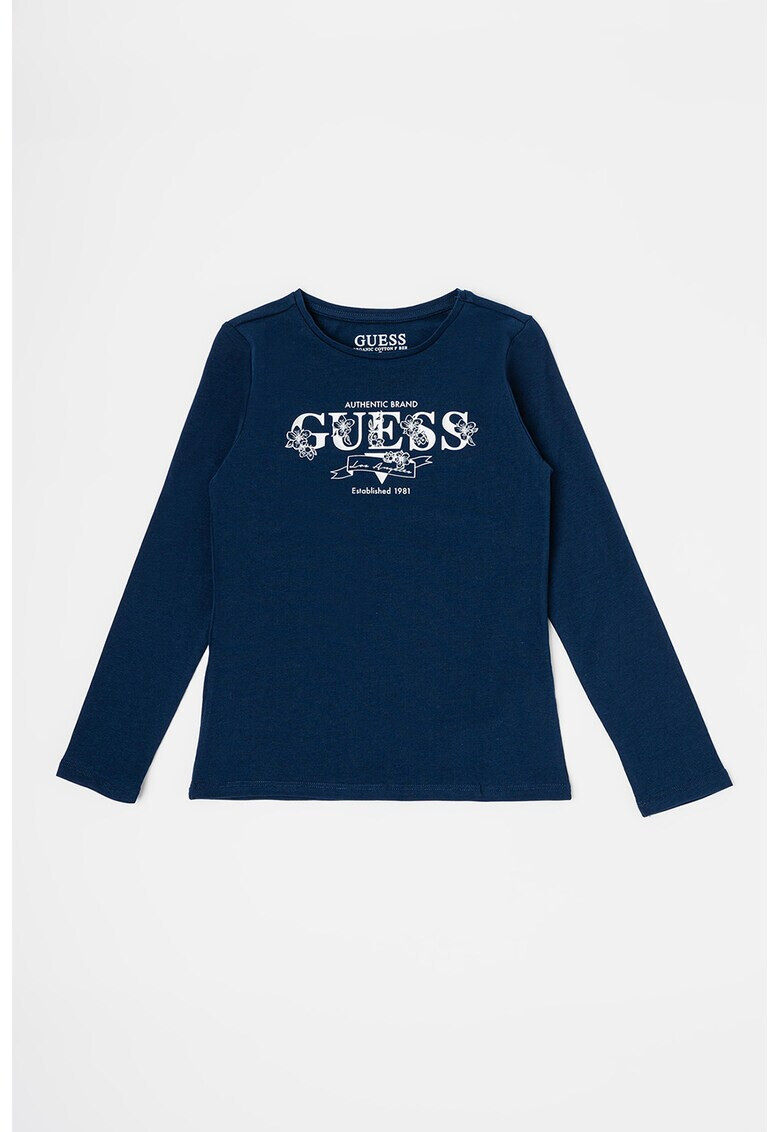 GUESS JEANS Блуза с лого - Pepit.bg