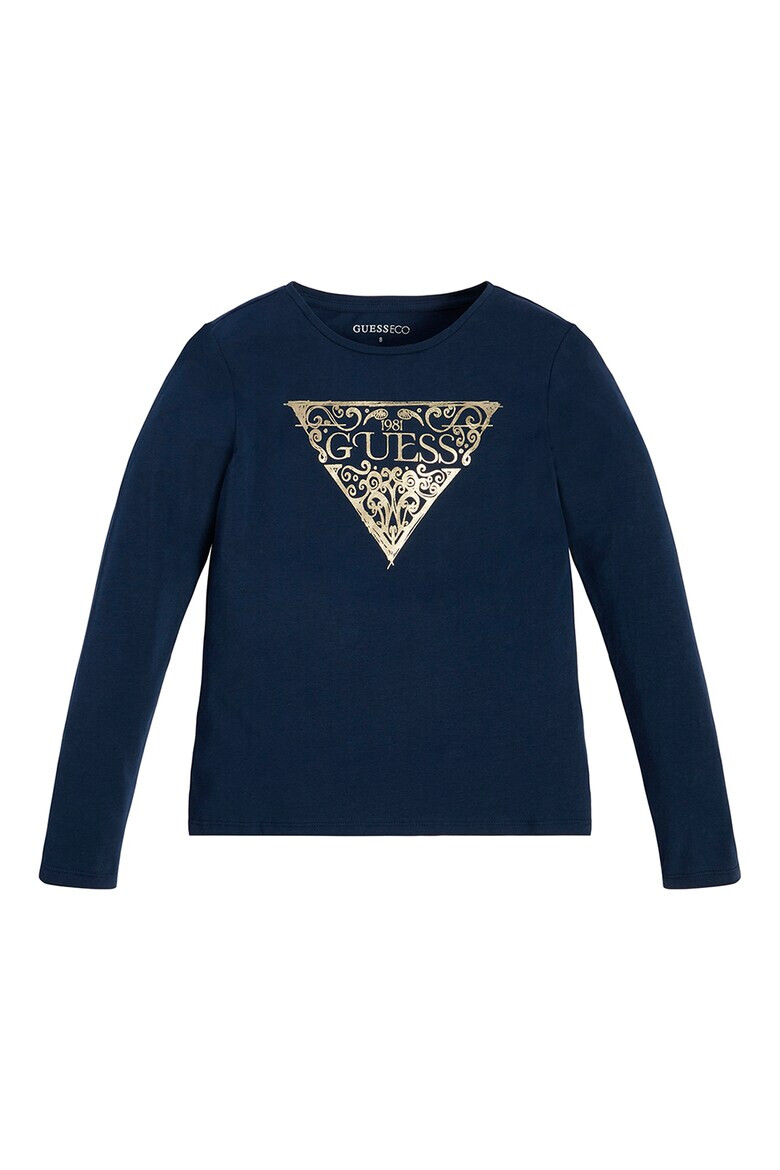 GUESS JEANS Блуза с лого - Pepit.bg