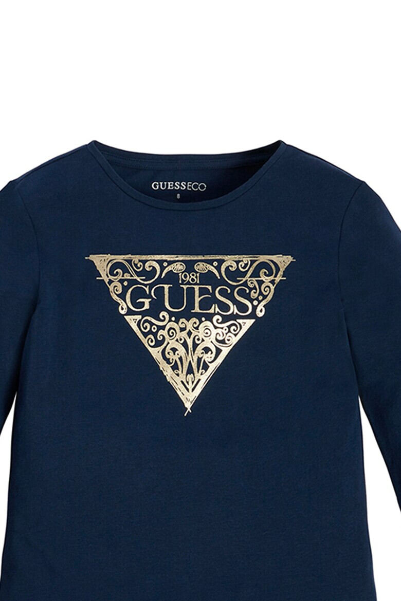GUESS JEANS Блуза с лого - Pepit.bg