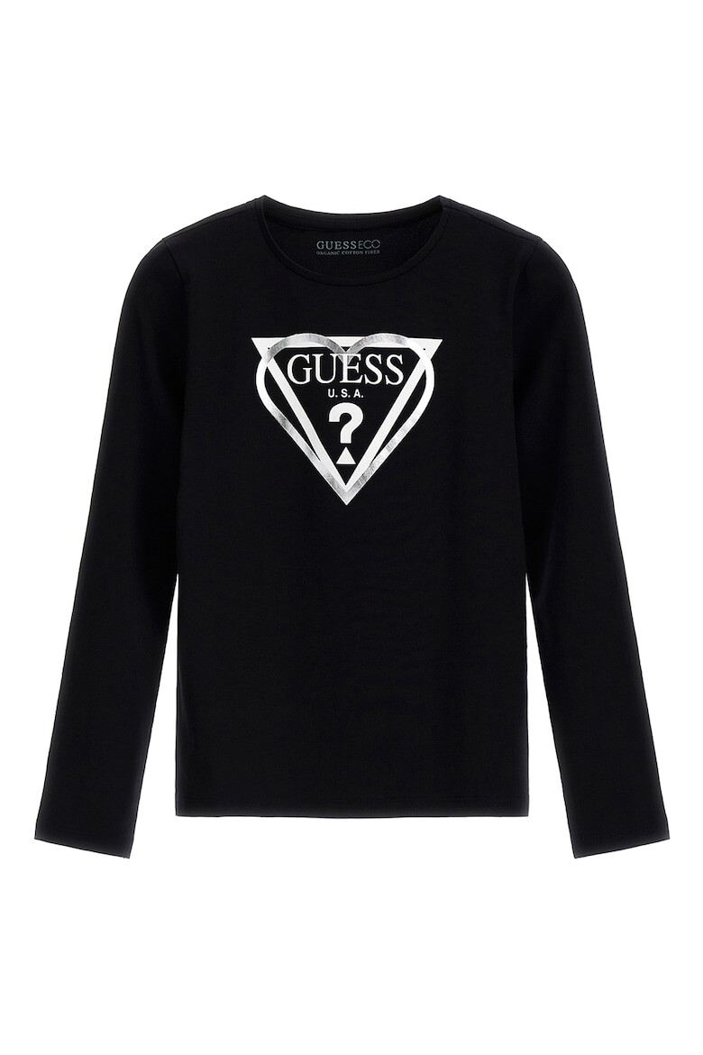 GUESS JEANS Блуза с лого - Pepit.bg