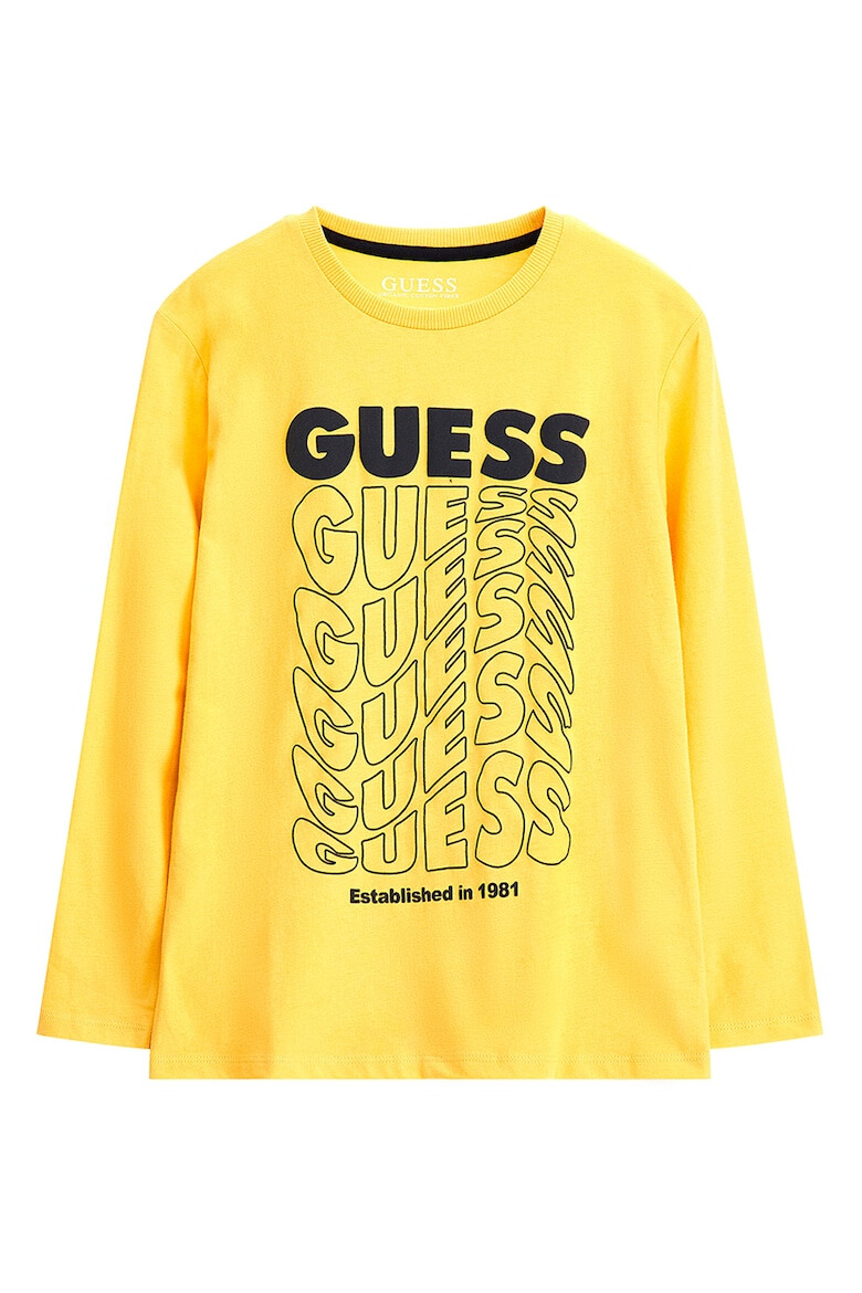 GUESS JEANS Блуза с лого - Pepit.bg