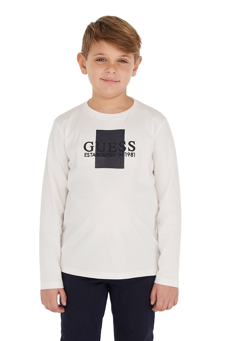GUESS JEANS Блуза с лого - Pepit.bg
