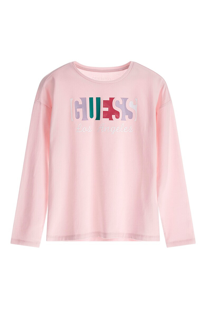 GUESS JEANS Блуза с лого - Pepit.bg