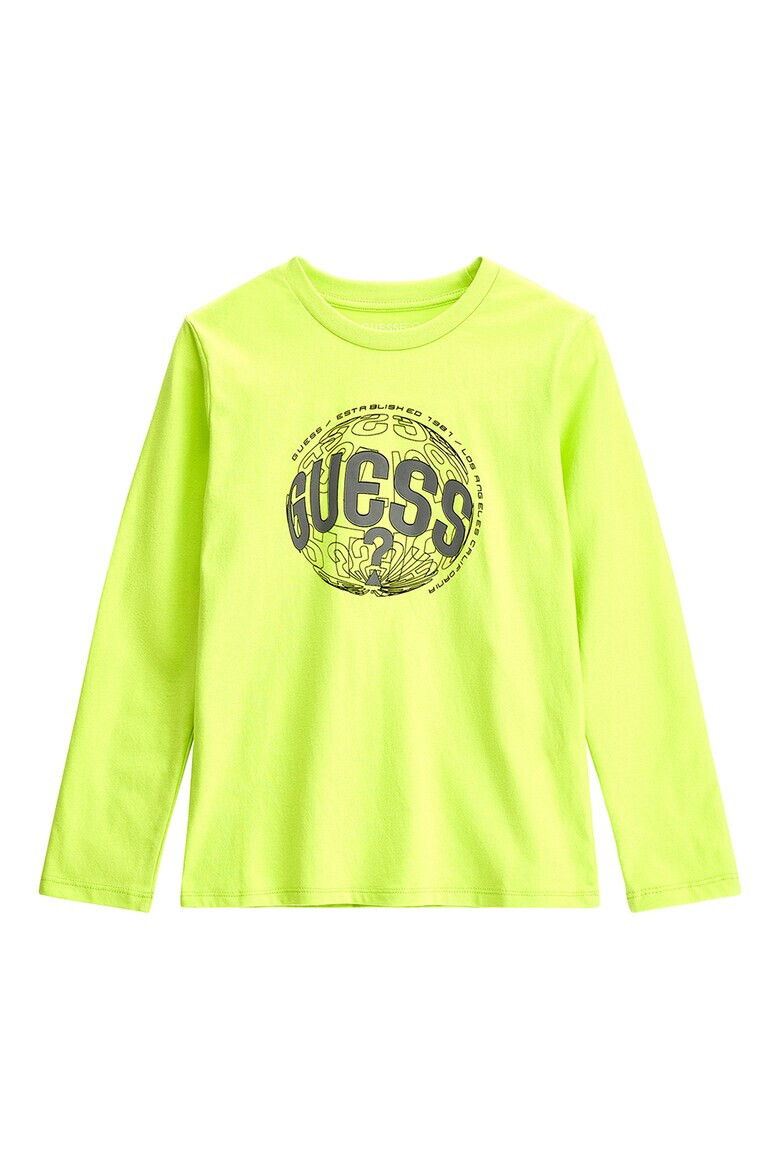GUESS JEANS Блуза с лого - Pepit.bg