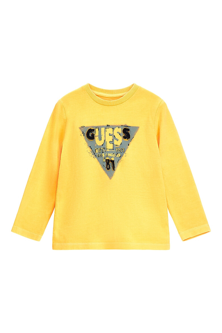 GUESS JEANS Блуза с лого - Pepit.bg