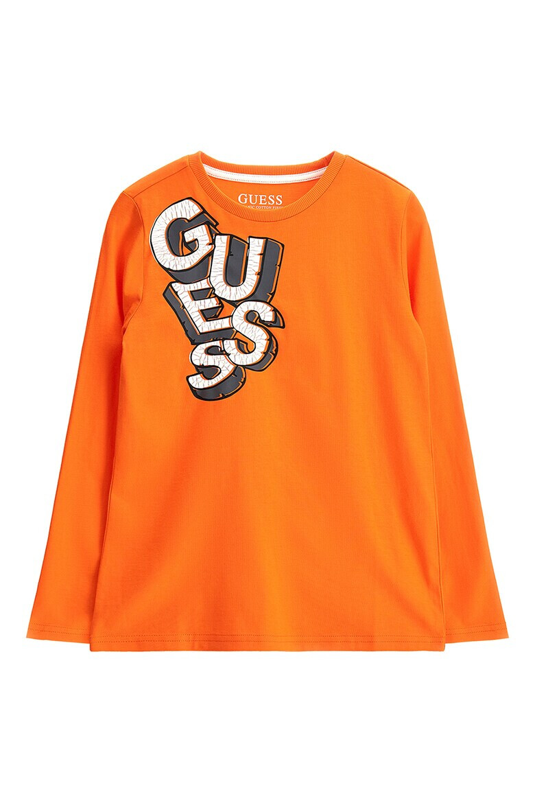 GUESS JEANS Блуза с лого - Pepit.bg