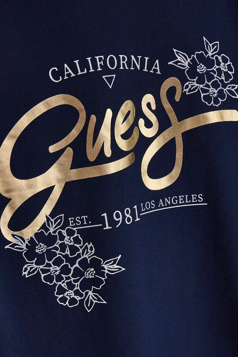 GUESS JEANS Блуза с лого и принт - Pepit.bg