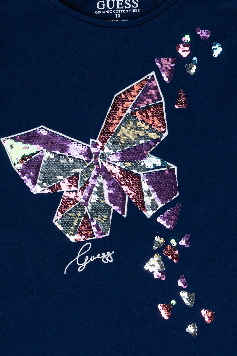 GUESS JEANS Блуза с пайети - Pepit.bg