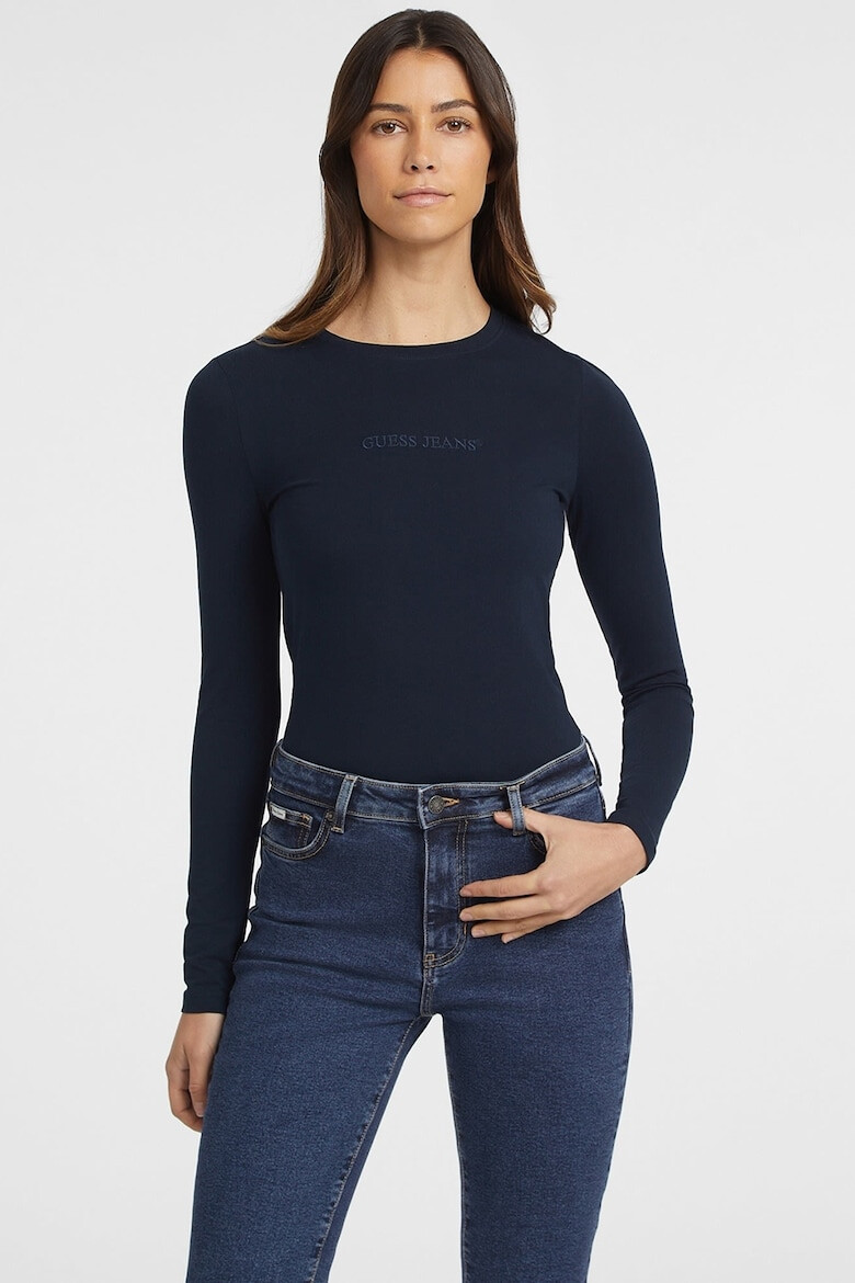 GUESS JEANS Слим блуза - Pepit.bg